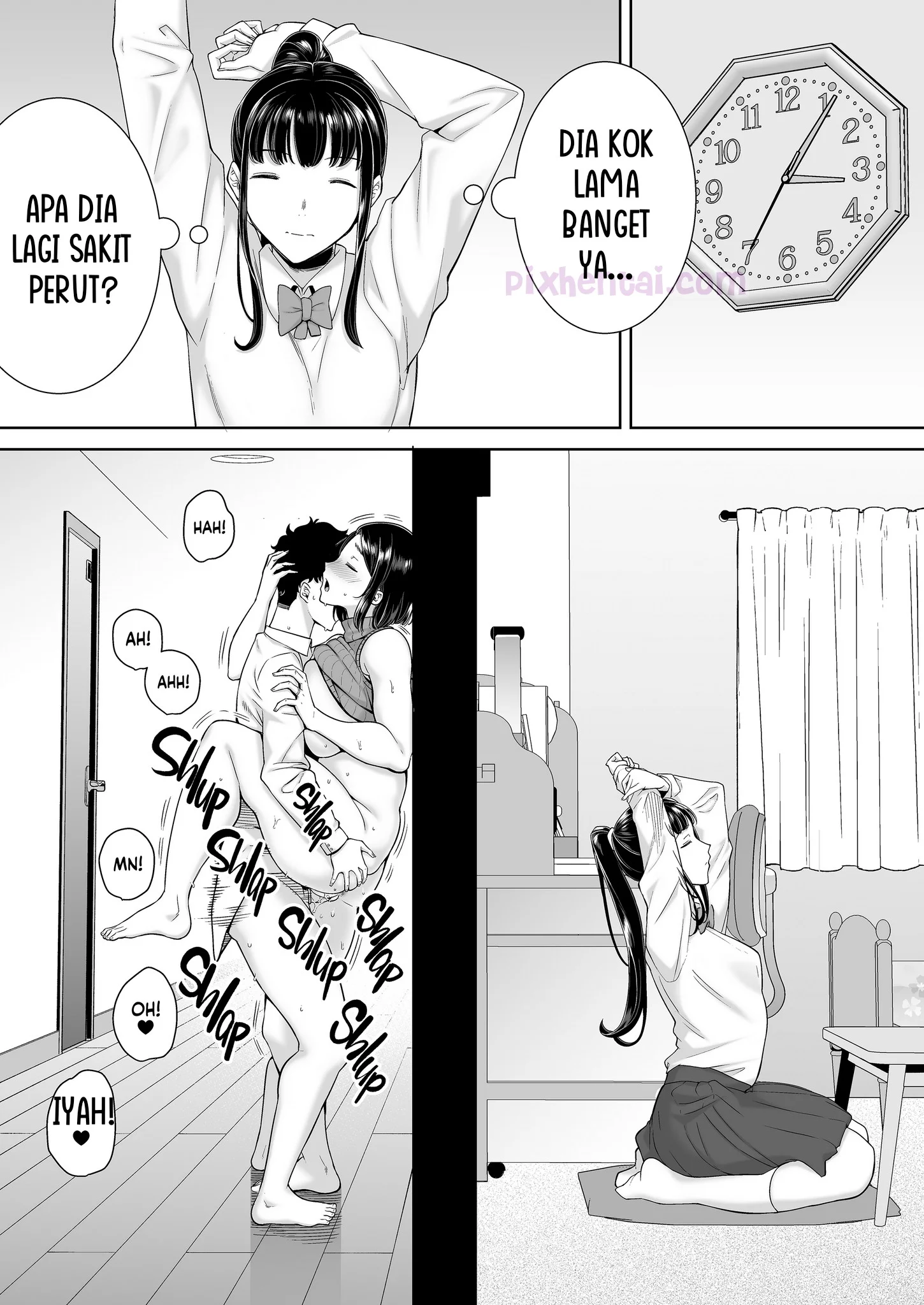 Komik hentai xxx manga sex bokep KanoMama Syndrome 2 Selingkuh dengan Mamanya Pacar 17